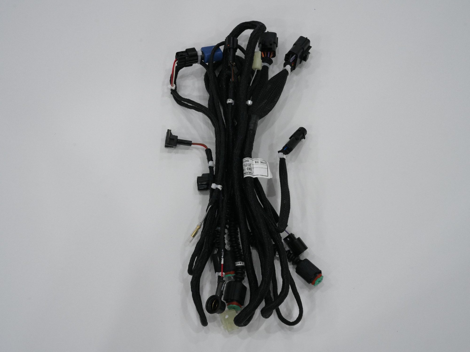 굴삭기 엔진 하네스